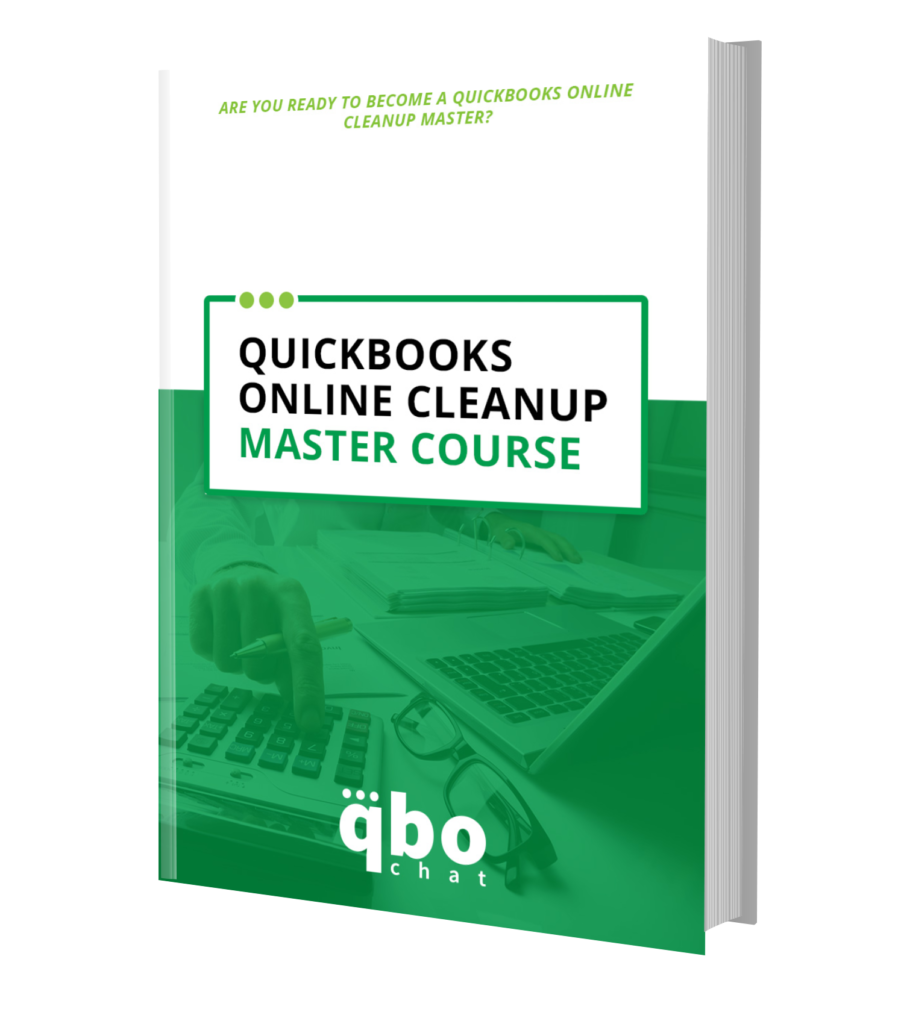 QuickBooks Online Cleanup Master Course